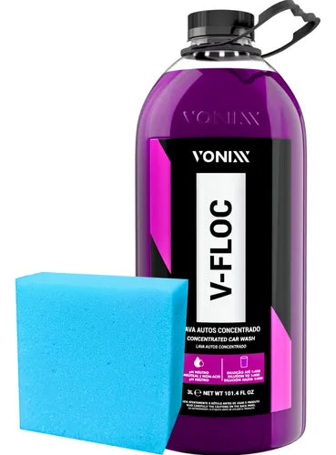 V-FLOC Shampoo Automotivo Lava Auto Concentrado 3l