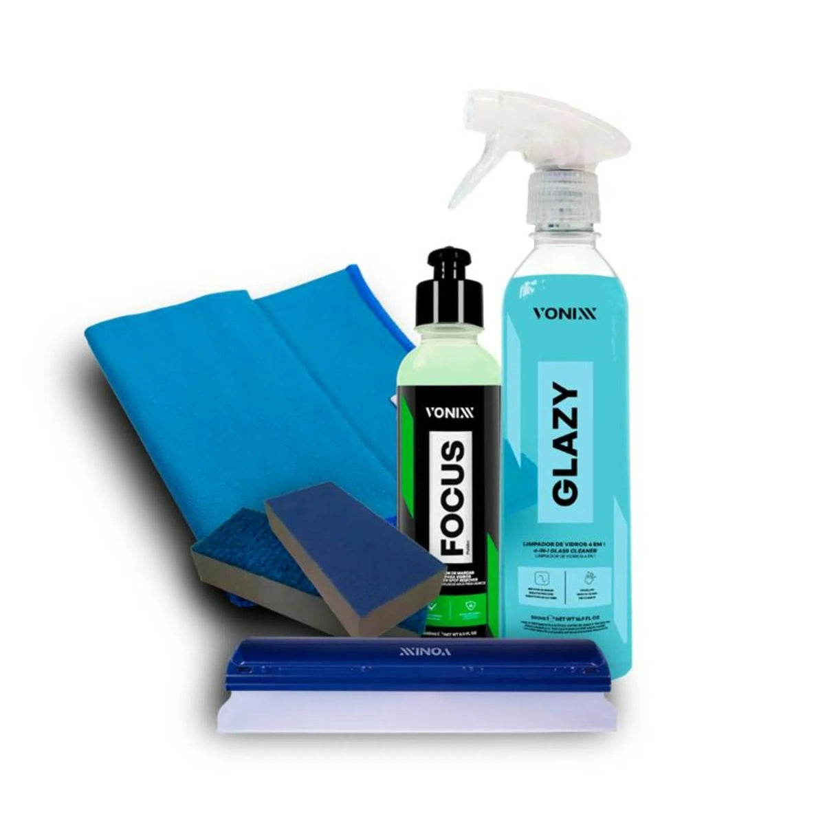 KIT REMOÇÃO DE MARCAS D’ÁGUA NOS VIDROS