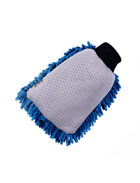 Luva de Lavagem de Microfibra de Dupla Ação