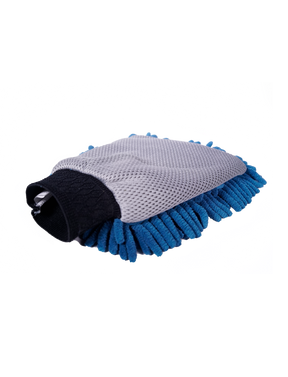 Luva de Lavagem de Microfibra de Dupla Ação